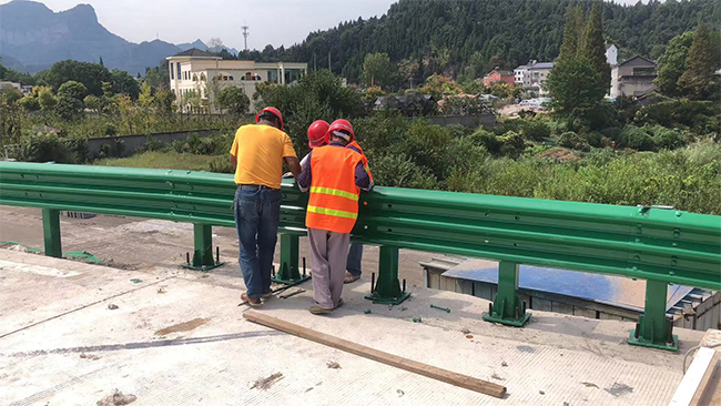 安顺高速公路护栏板的维护确保道路安全的关键环节